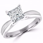 SOLIDARITY DIAMOND BLEEDING RING .75 CARAT / SOLITAIRE DIAMOND COMMITMENT RING WITH A .75 CARAT CENTER