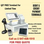 Debit Machine, Point of SALE, Cash Register, FREE Debit Machine Terminal CAL 647-428-1515