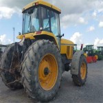John Deere 7610, tractor, tractor, farm, farm, snow, snow