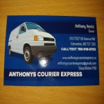 ANTHONY'S COURIER EXPRESS P&D SERVICE