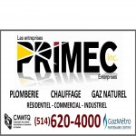 PLOMBERIE/PLOMBIER PRIMEC-MONTRÉAL-CHAUFFAGE-GAZ NATUREL