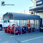 Portable Metal Carport- Cover your Equipment