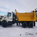 International snow plow / sanding truck for sale