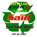 514-502-9070 RECYCLING AUTO TRUCK SCRAP TOWING
