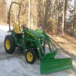 Attachments for compact JD Tractors