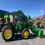 2017 JOHN DEERE 5075E TRACTOR WITH LOADER LOW HOURS