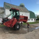 Case 8830 self-propelled forage swather