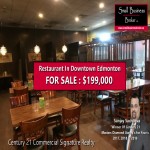 Restaurant For Sale - Downtown Edmonton