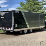 Royal Enclosed Cargo Sled ATV Trailer