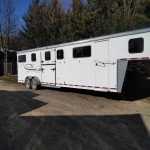 4 horse head to head Trailer for sale