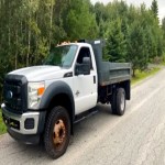 2012 FORD F550 CAMION BENNE