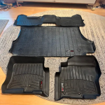 WeatherTech floor mats (full set) EXCELLENT CON- Nissan Xterra