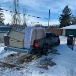 Pickup truck & trailer for moving/Delivery services /dump run