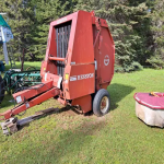 Round bailer